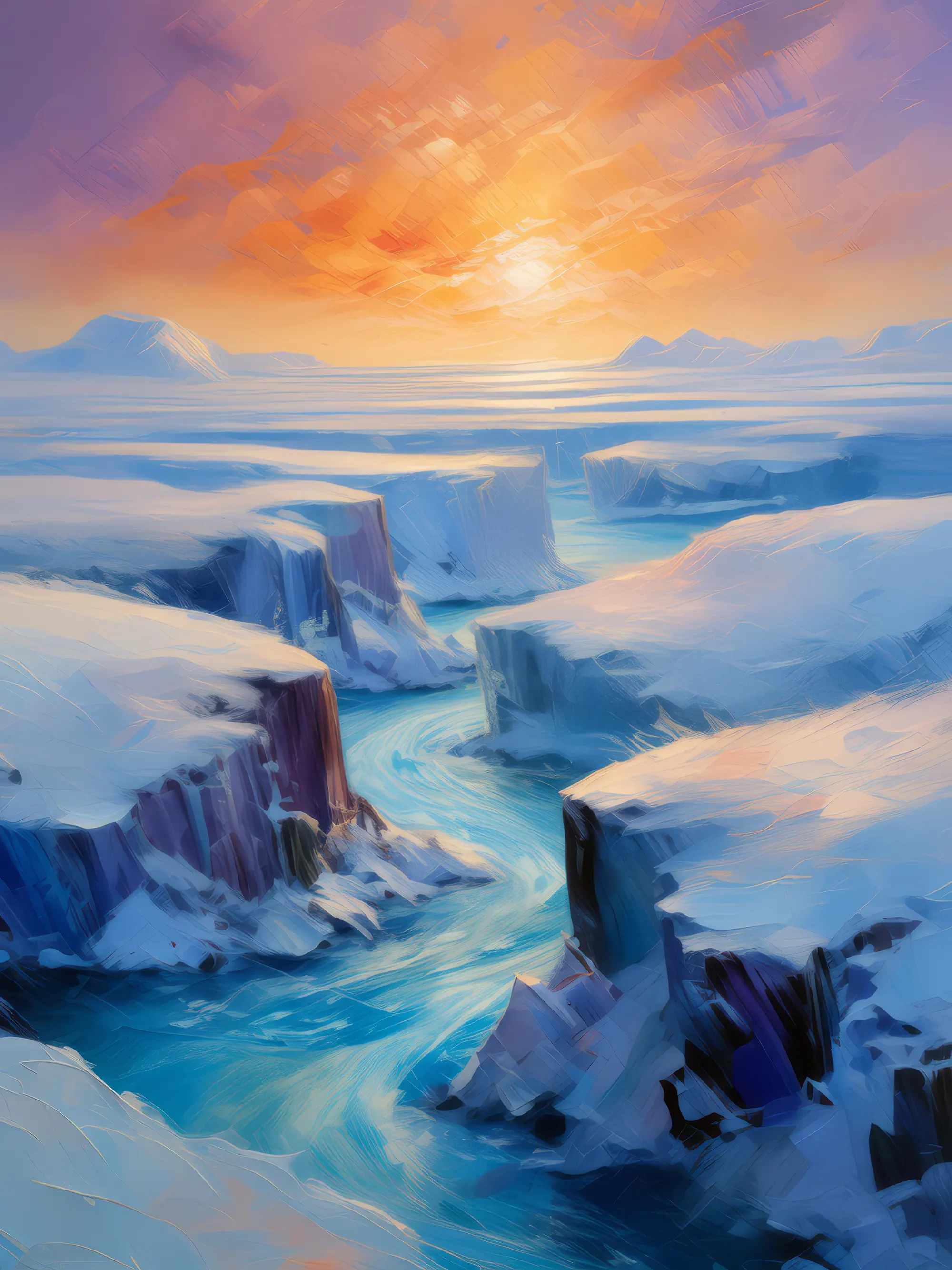 Painting: Tundra’s Frosty Breath