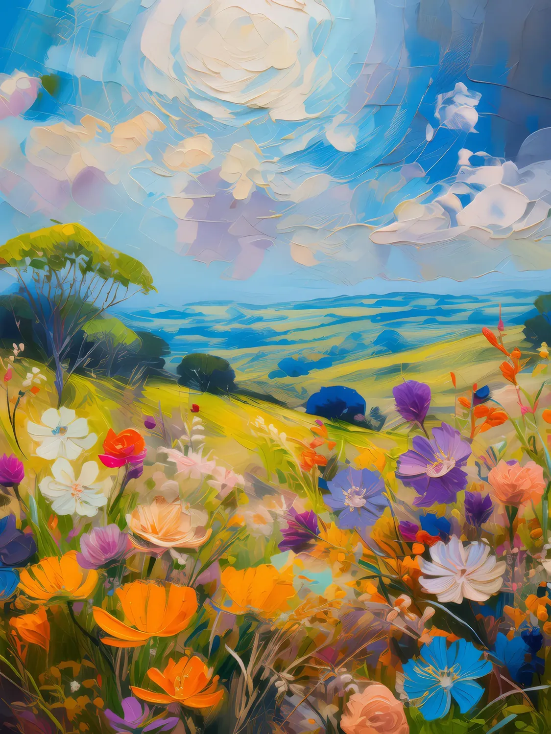 Painting: Flora and Fauna of Moor