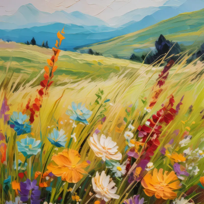 Painting: Prairie Summer Meadow